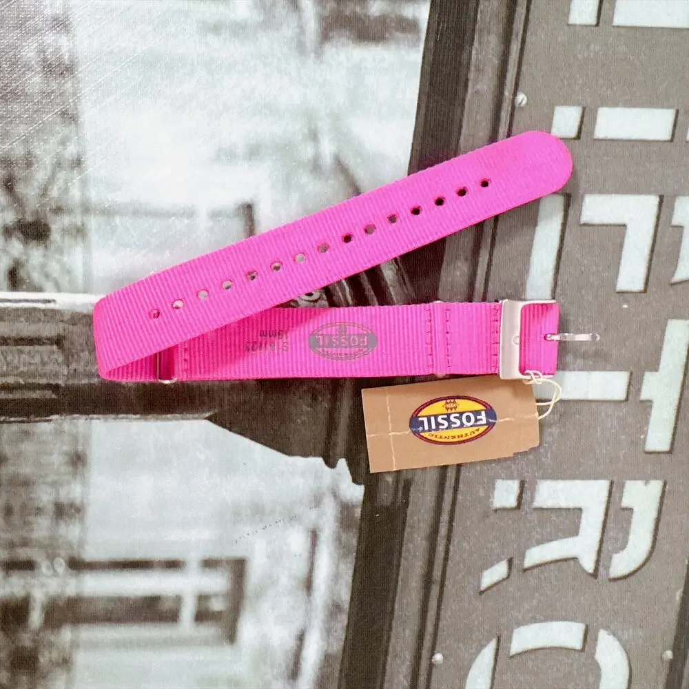 5‑Pack Fossil S181123 Nylon Watch Strap Sport Replacement Watch Bands